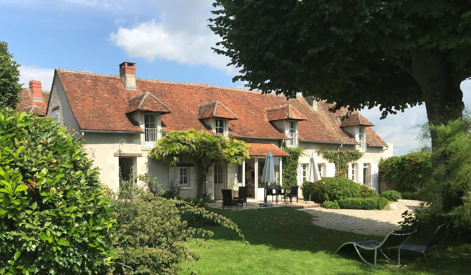 La Mauverniere, 2 Gites Independants, 1 Grande Piscine Exterieure, Jardin Arbore Descartes Luaran gambar